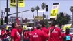 Workers strike at major Southern California hotels over pay and benefits