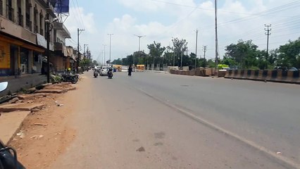 पावर हाउस फ्लाईओवर बंद, किया जा रहा रंग-रोगन