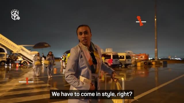 Brazil arrives in Australia as they chase maiden World Cup crown