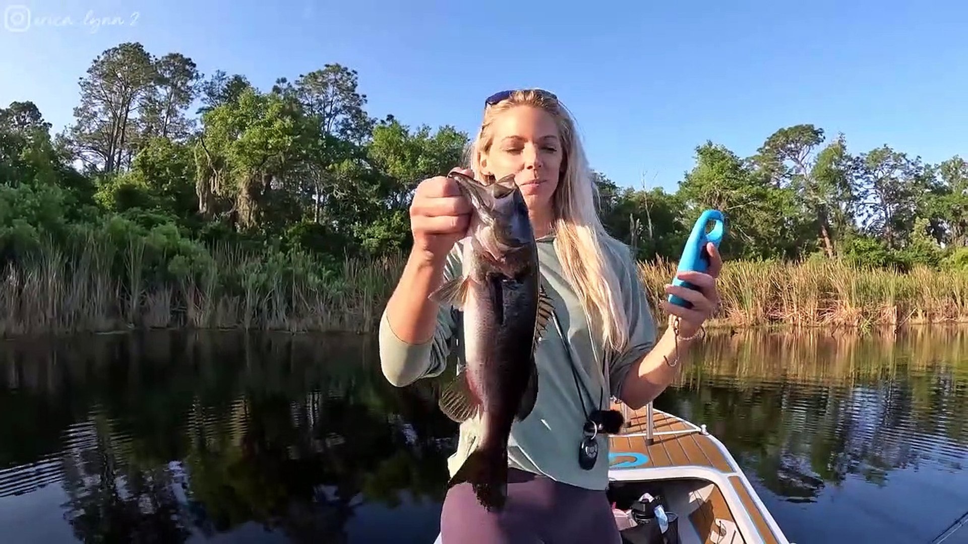 ⁣Bass Fishing SOLO on a New Lake