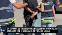 Un español de 58 años con antecedentes y una mujer detenidos por el asesinato de Tirso de Molina