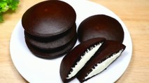 Oreo biscuit dora cake 4 ingredients | dorayaki soft and delicious