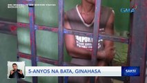 5-anyos na bata, ginahasa | Saksi