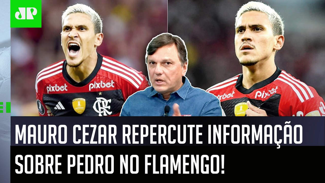 "EU NUNCA VI ISSO! Eu me SINTO OBRIGADO a..." Mauro Cezar REPERCUTE NOTÍCIA sobre Pedro no Flamengo!