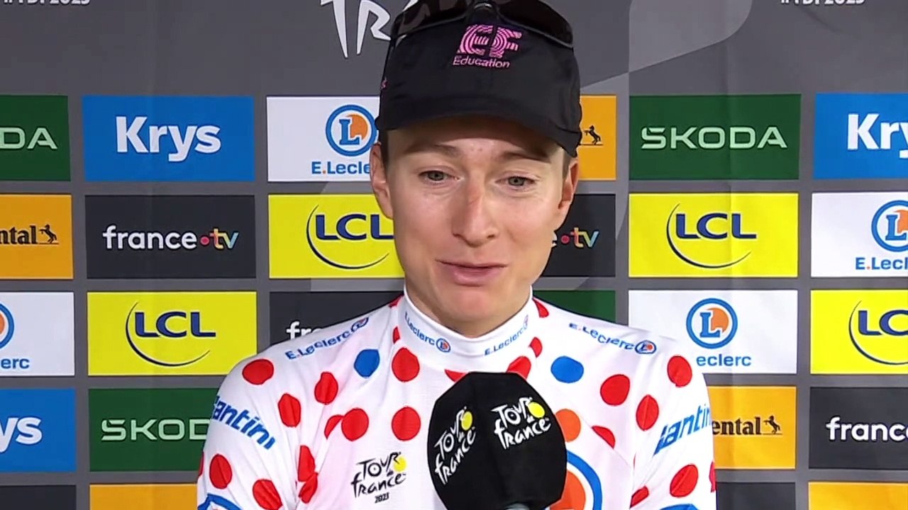 Tour de France 2023 - Neilson Powless : "Pourquoi pas avoir encore le maillot à pois après le Pyrénées, on va tout faire pour !"