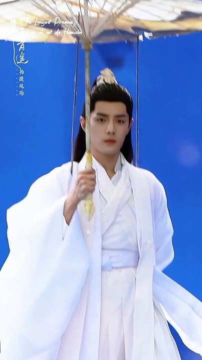 [SUB ESPAÑOL] 230704 The Longest Promise douyin update | Detrás de escenas con Xiao Zhan
