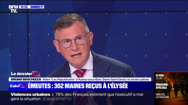Émeutes: L'État n'était pas là , pour Bruno Beschizza, maire (LR) d’Aulnay-sous-Bois