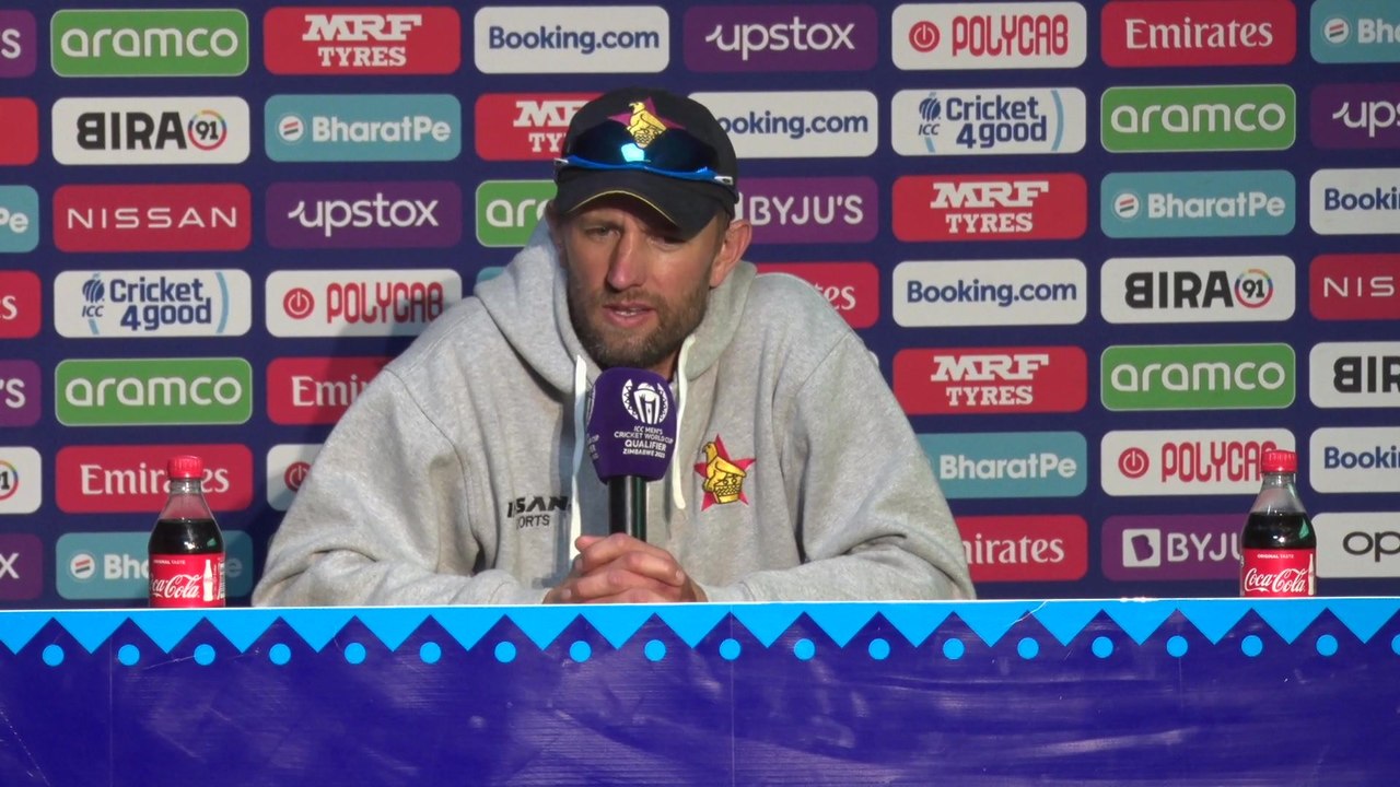 Zimbabwe Captain Craig Ervine on Scotland defeat all but ending world cup hopes