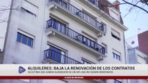 ALQUILERES, BAJA LA RENOVACIÓN DE LOS CONTRATOS