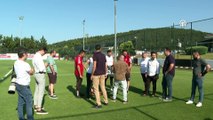 İSTANBUL - Beşiktaşlı Emrecan Bulut ve Kerem Atakan Kesgin'den yeni sezon öncesi açıklamalar