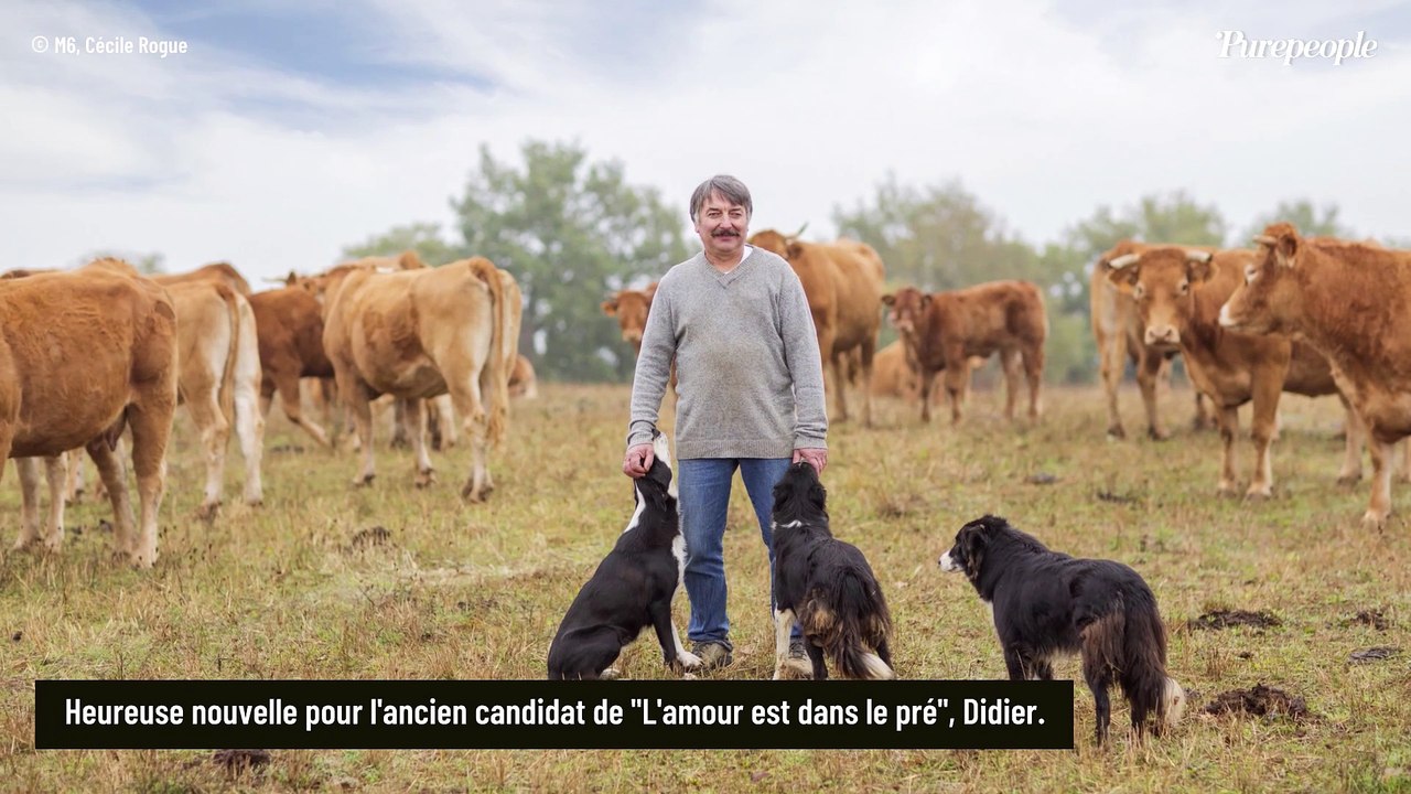 "Est arrivé un miracle..." : Didier (L'amour est dans le pré) annonce avoir retrouvé l'amour auprès d'une ex-candidate !