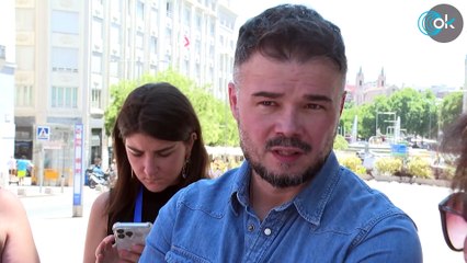 Rufián asegura que le da «más miedo» Yolanda Díaz que Abascal