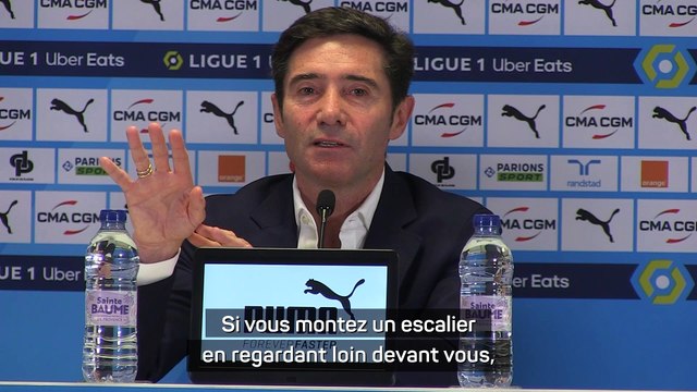 Marcelino : Si vous montez un escalier en regardant trop loin...