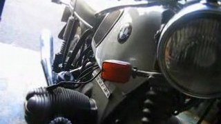 Le ronronnement moteur d'une BMW R75/5