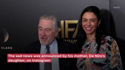 Robert De Niro's Statement After Grandson's Death