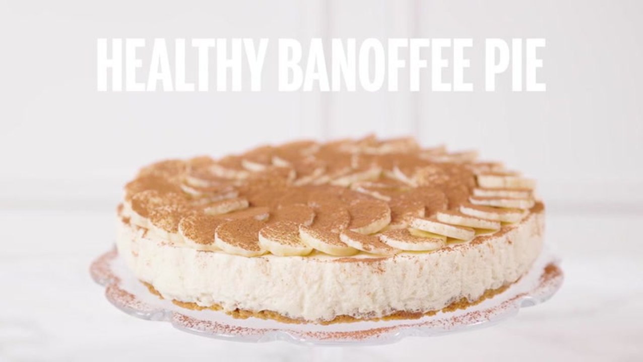 Healthy Banoffee Pie I Recipes