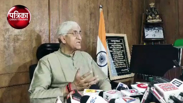 छत्तीसगढ़ के डिप्टी सीएम टी. एस. सिंहदेव ने रायपुर में दिया बयान