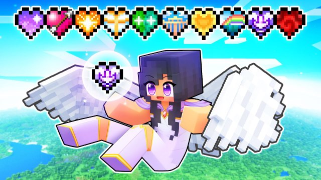 Minecraft But There Are Custom GODDESS Hearts!