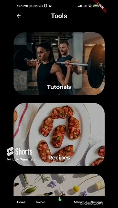 Gym App UI | Flutter #gym #flutter #uidesign