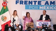 Xóchitl Gálvez se registra para competir por la candidatura presidencial de la oposición