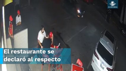 Esto es lo que se sabe del hombre que golpeó a un mesero en una taquería