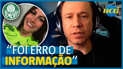 Tiago Leifert se desculpa após fala sobre torcedora do Palmeiras