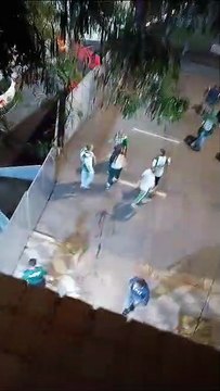 Vídeo mostra mulher atingida por garrafa nos arredores do Allianz durante confusão