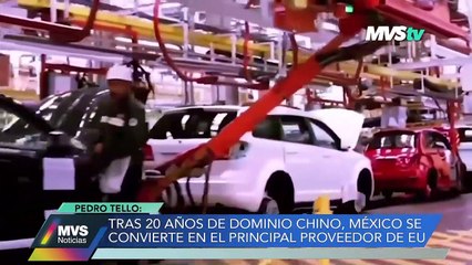TRAS 20 AÑOS DE DOMINIO CHINO, MÉXICO SE CONVIERTE EN EL PRINCIPAL PROVEEDOR DE EU