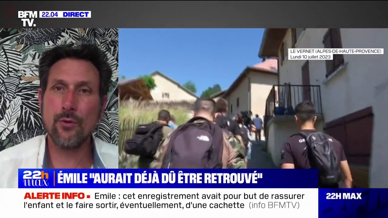 Recherche d'Émile: "Il faut passer à des choses encore plus fines", pour Éric Mesnier (ancien secouriste du peloton de gendarmerie de haute montagne)