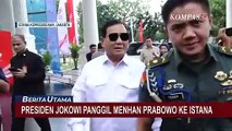Menteri Pertahanan, Prabowo Subianto Usai Dipanggil Presiden Jokowi: Saya Laporkan Isu Pertahanan