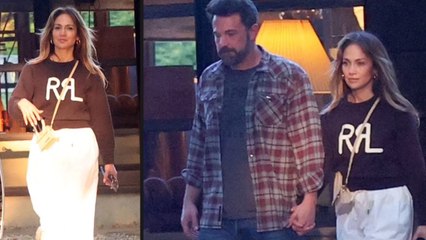 Jennifer Lopez and Ben Affleck were spotted holding hands as they left a furniture store this week.