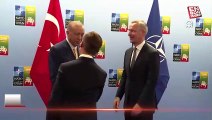 Cumhurbaşkanı Erdoğan, NATO Genel Sekreteri ve İsveç Başbakanı ile görüştü