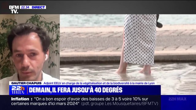 Ouvrir les parcs plus tard , proposer des parcours de fraîcheur : les aménagements de la ville de Lyon en réponse aux fortes chaleurs