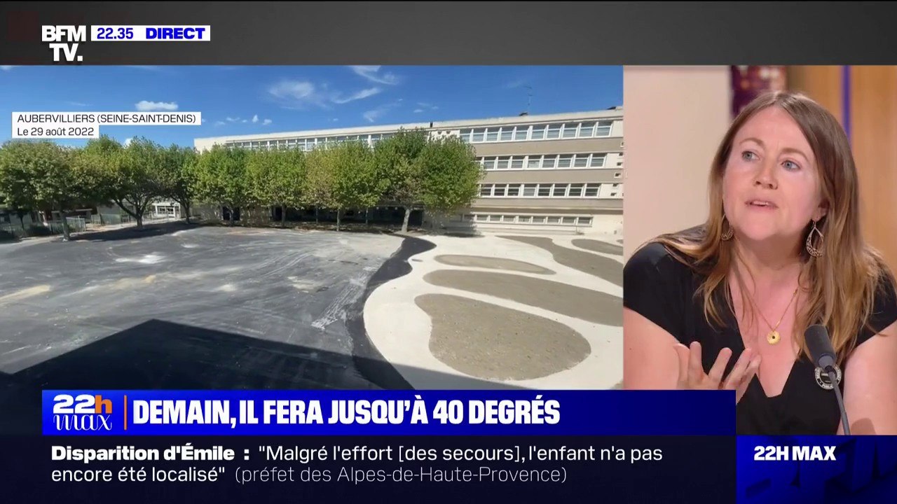 Canicule: "Au niveau urbain, il faut débitumer au maximum", pour Christine Leconte (présidente de l'ordre des architectes)