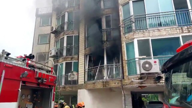 서울 오류동 다세대주택 불...3명 부상 / YTN