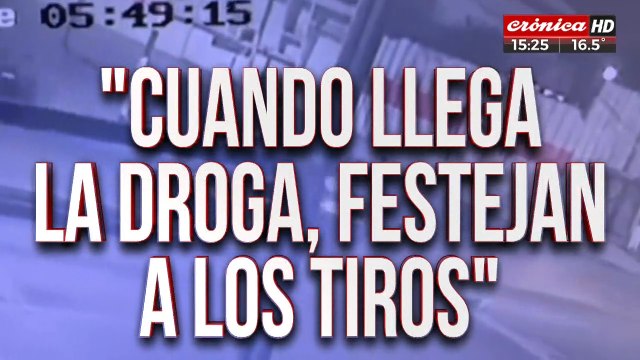 Rosario narco: Cuando llega la droga a la villa festejan a los tiros