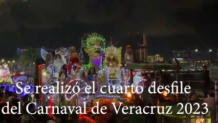 Con gradas casi vacías, inicia último desfile del Carnaval de Veracruz 2023