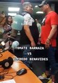 Alfredo Benavides le hace el pare al Tomate Barraza Bjame