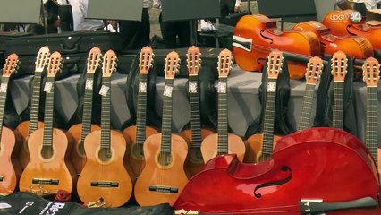 Acercan la música a niños y adolescentes de escuelas del estado