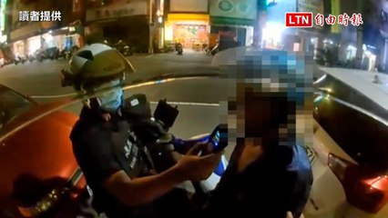 男2個月前才酒駕被抓 這次酒味連後方巡邏警也聞到GG了（讀者提供）