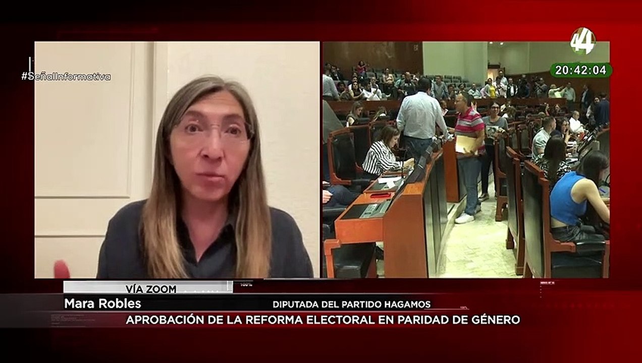 Mara Robles nos explica sobre la aprobación de la reforma electoral en paridad de género