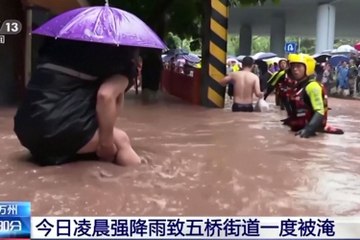Residents displaced by floods in southwest China