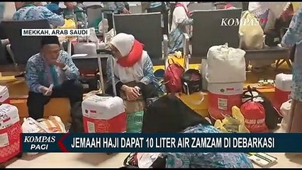 Dapat Tambahan 5 Liter, Jemaah Haji Tahun Ini Akan Dapat Air Zamzam 10 Liter!