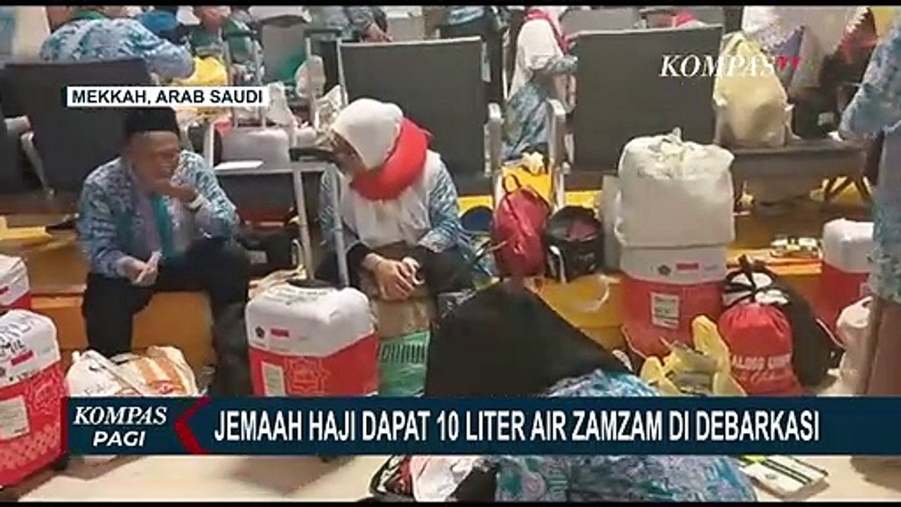 Dapat Tambahan 5 Liter, Jemaah Haji Tahun Ini Akan Dapat Air Zamzam 10 Liter!