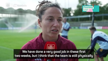 Spain women still getting back up to speed says captain