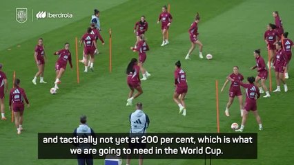 Spain women still getting back up to speed says captain