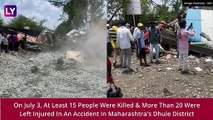 Mumbai-Agra Highway Accident: 15 Killed, Over 20 Injured As Truck Hits Multiple Vehicles, Crashes Into Hotel In Dhule