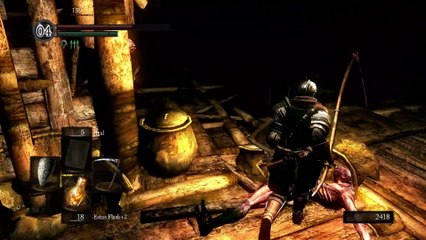 Dark Souls: Dex [10] Press "A" to "Let go"