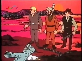 Der Lone Ranger-Jäger und Gejagte