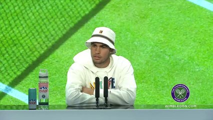 Wimbledon 2023 - Carlos Alcaraz :  "J'ai vu que Roger Federer était là.... j'étais un peu jaloux"